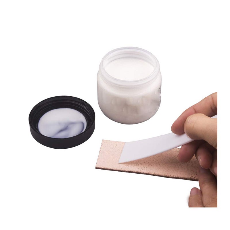 Chiloskit 3 Pcs Plastic Glue Smear Sticks Applicator Glue Spreaders Handmade DIY Leather Craft Tool - Image 2